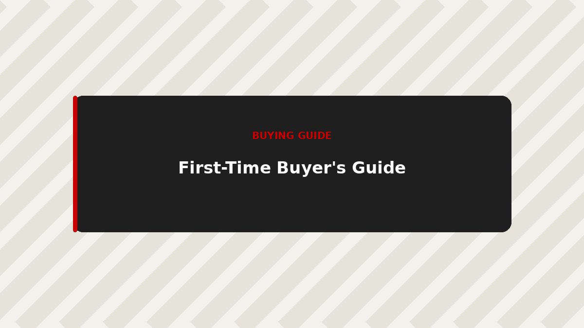 The Complete First-Time Car Buyer's Guide